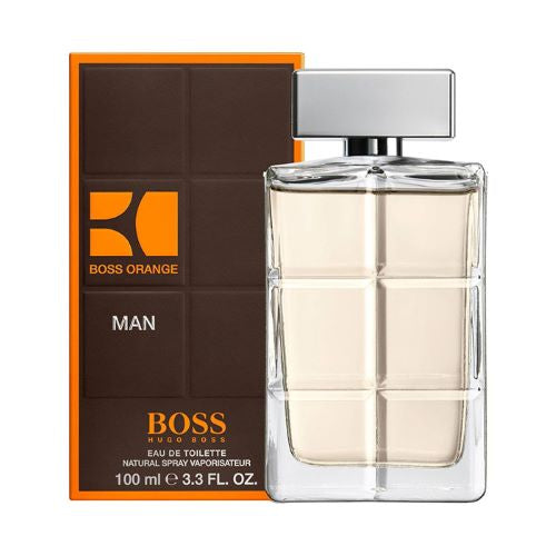 (HUGO BOSS)orange men